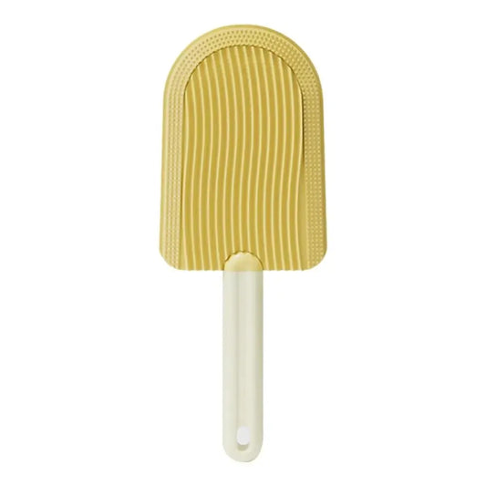 Portable Soft Cat Tongue Comb Hair Removal Ice Cream Shape Dog Grooming Brush Pet Cleaning Brush Pet Supplies