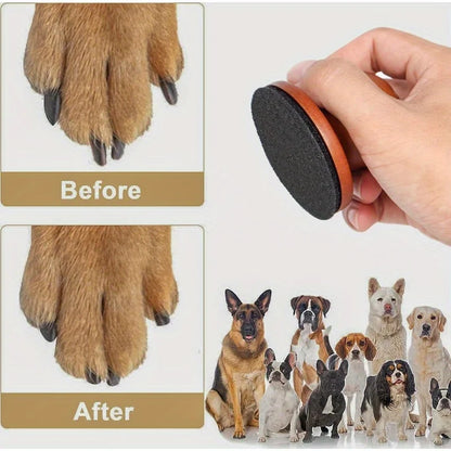 Dog Nail File, Nail File for Dogs, Scratch Square for Dogs Stress Free Nail File，Dog Grinding Paw Tool Safe Not Hurt the Paws
